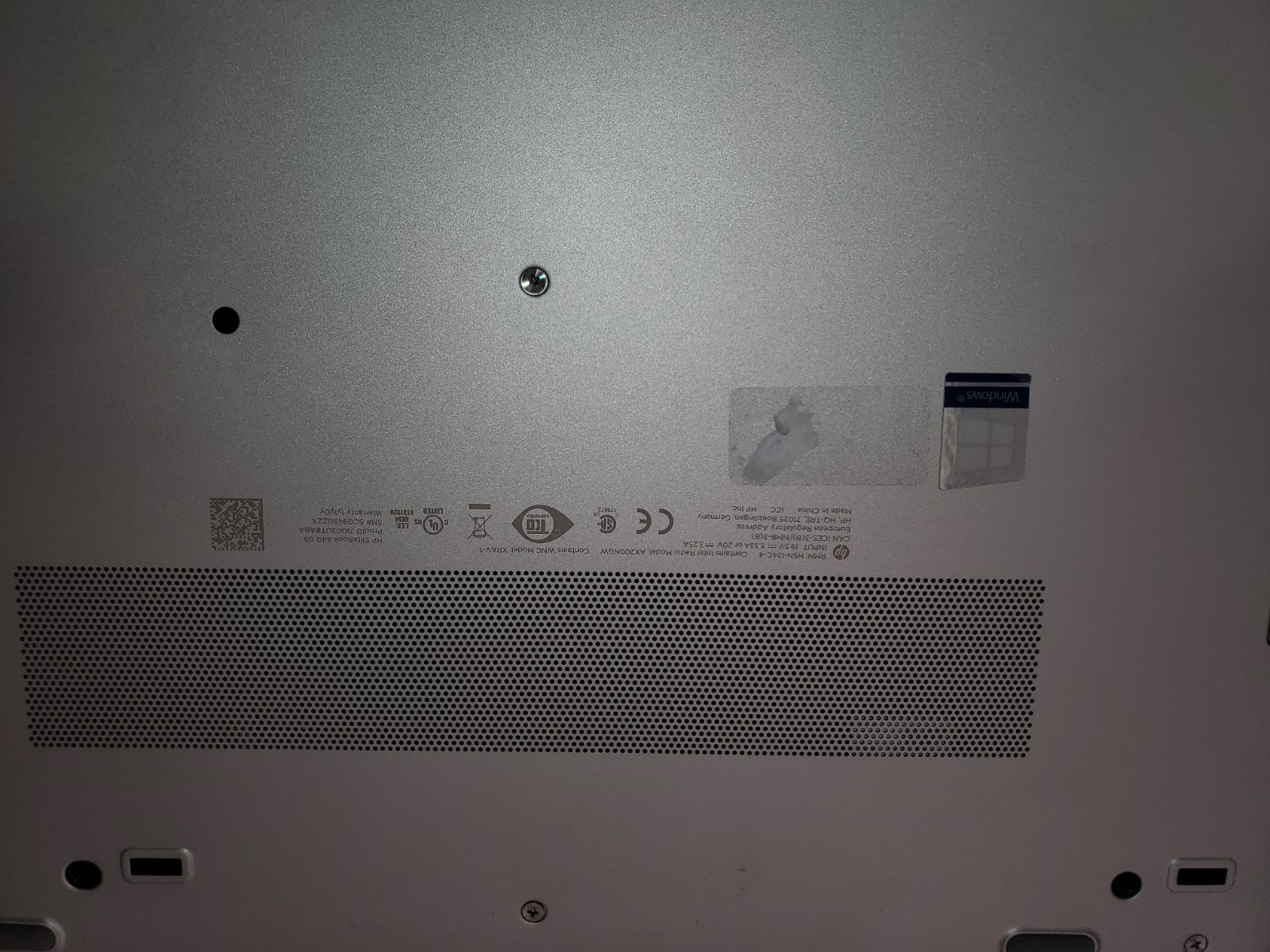HP EliteBook 840 G6 14″ Laptop i5-8265U 1.60GHz 8GB RAM 256GB SSD No OS