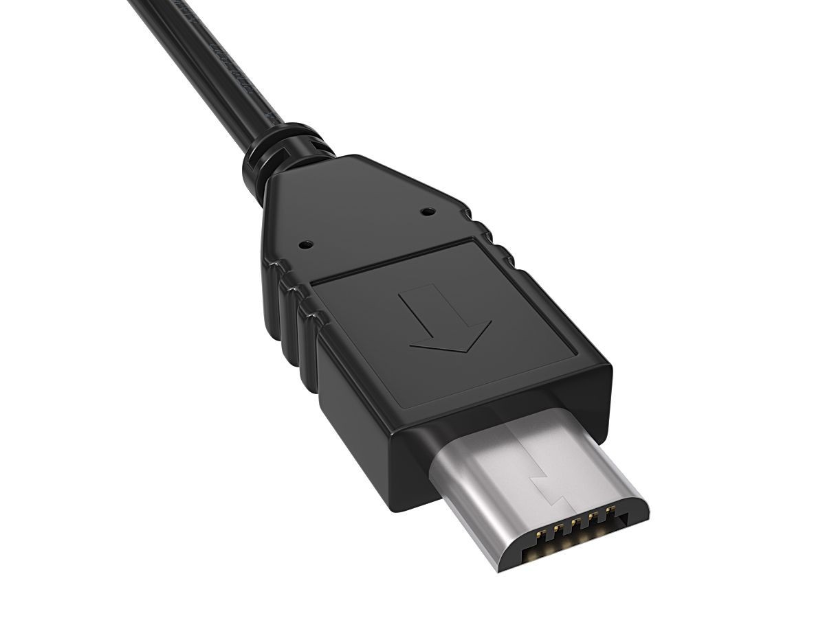 USB 2.0 Type A Male to Micro B Male Cable- 0.5ft / 1ft / 3ft / 6ft / 10ft / 15ft