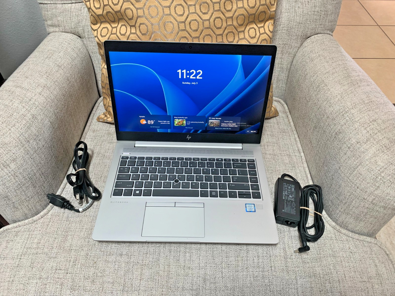 HP EliteBook 840 G6 14-inch Notebook 4G LTE i7-8565U 16GB RAM 250GB SSD ..READ