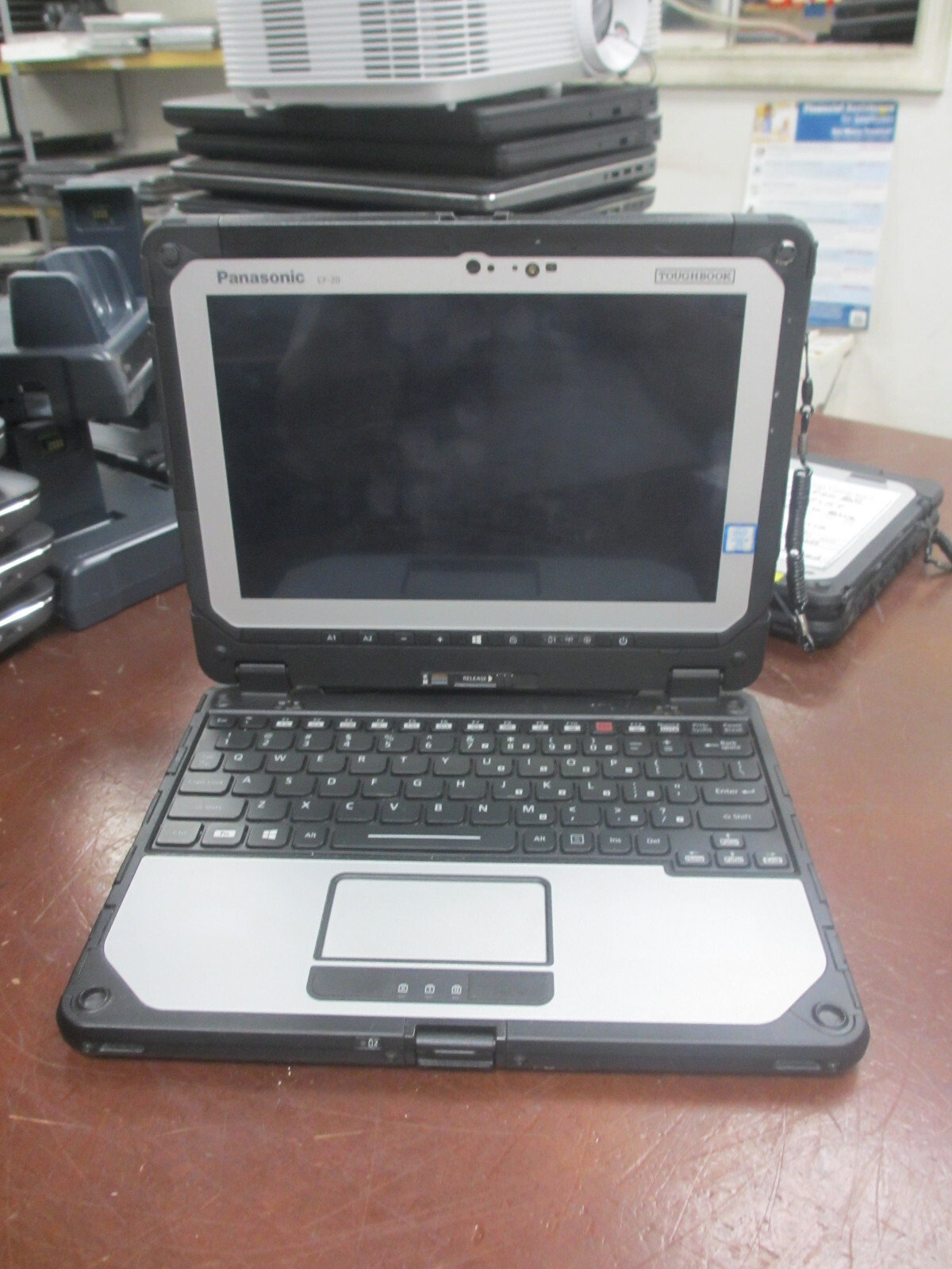 Panasonic Toughbook CF20 G5 i5 7Y57 1.20Ghz 8GB Laptop +Stylus 8600 Hrs NO HD/AC