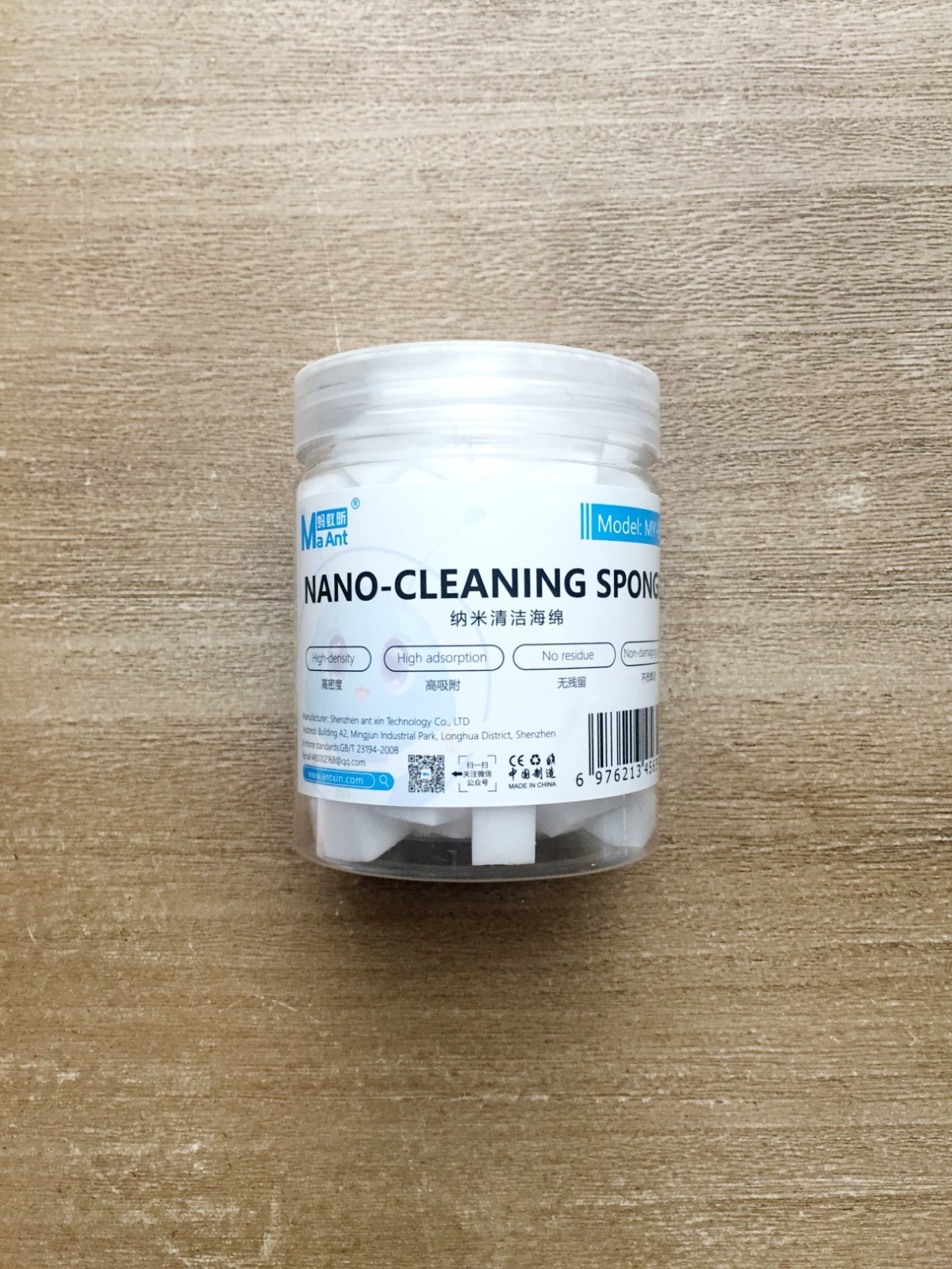 MaAnt MY-065 Nano Cleaning Sponge High Density Soldering Mobile Phone PCB 100pcs