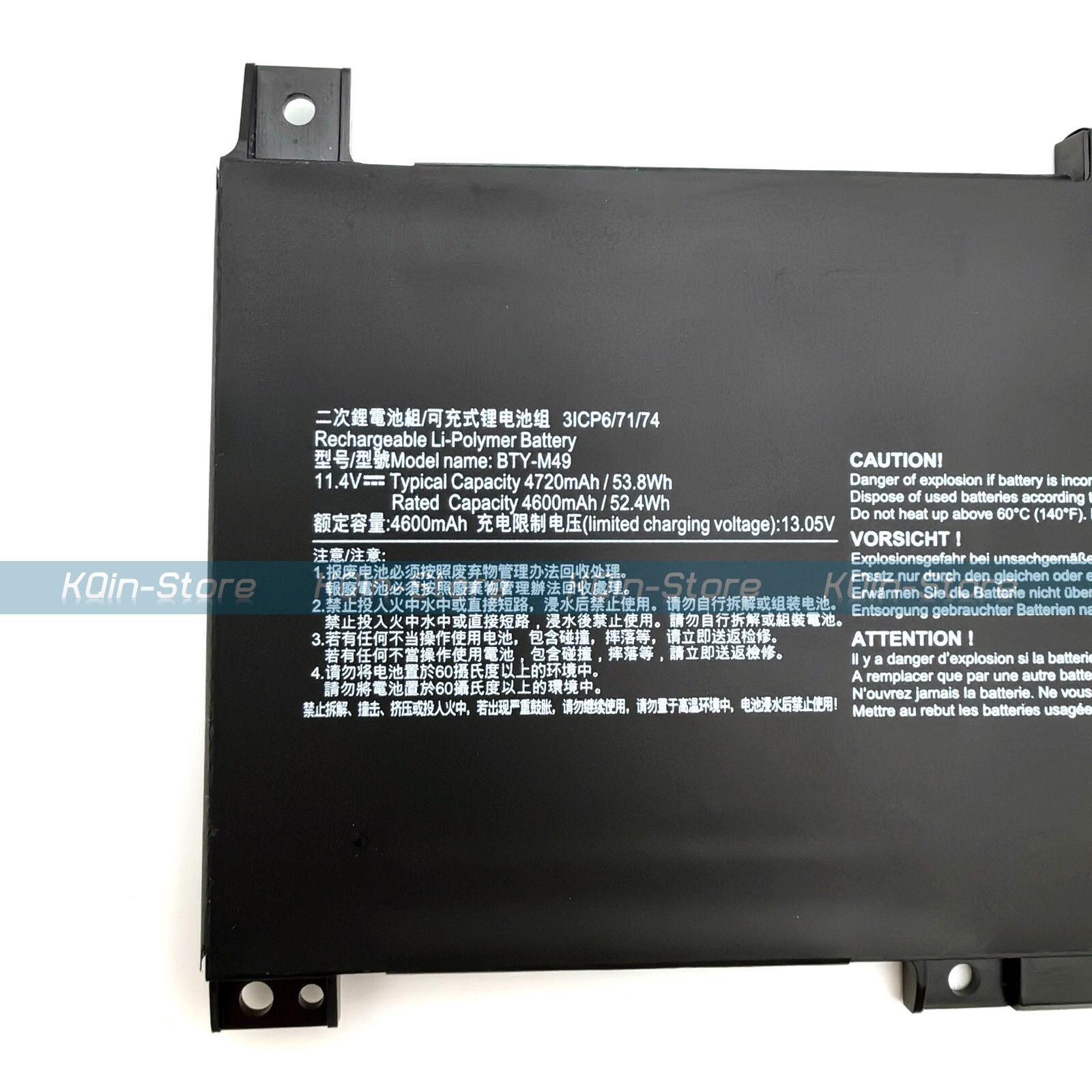 New Genuine BTY-M49 Battery for MSI Prestige 14 A10M B4MW A11MT B10M B10RASW OEM