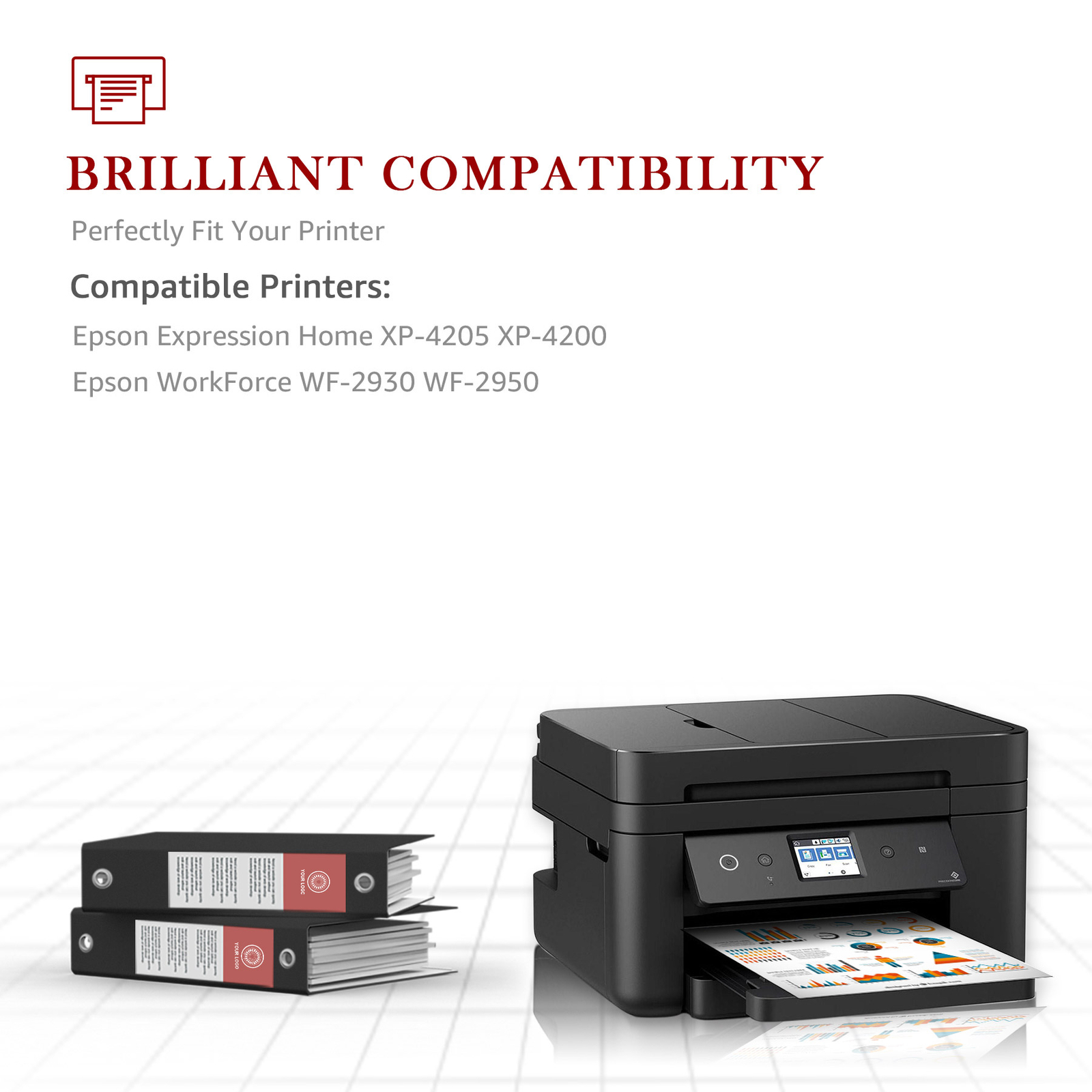 4PK 232 XL T232 Ink Cartridges for Epson 232 XP-4200 XP-4205 WF-2930 WF-2950