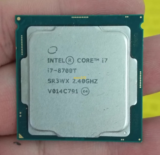 8th Gen Intel Core i7-8700T 2.4 GHz 6Core LGA1151 12MB Cache CPU Processor SR3WX