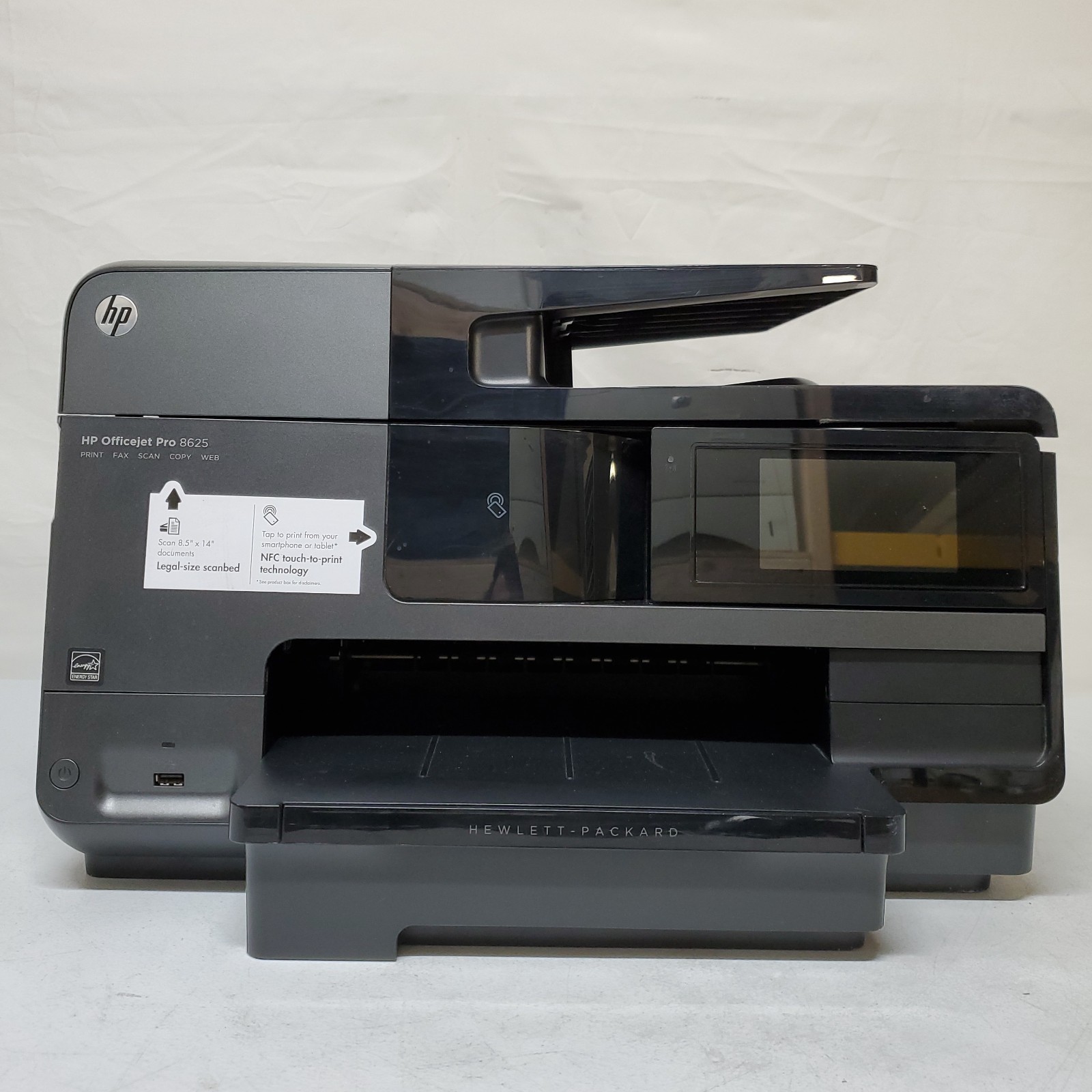 HP Officejet Pro 8625 Color Inkjet Printer NO INK 3K Pgs All-In-One Wi-Fi Duplex