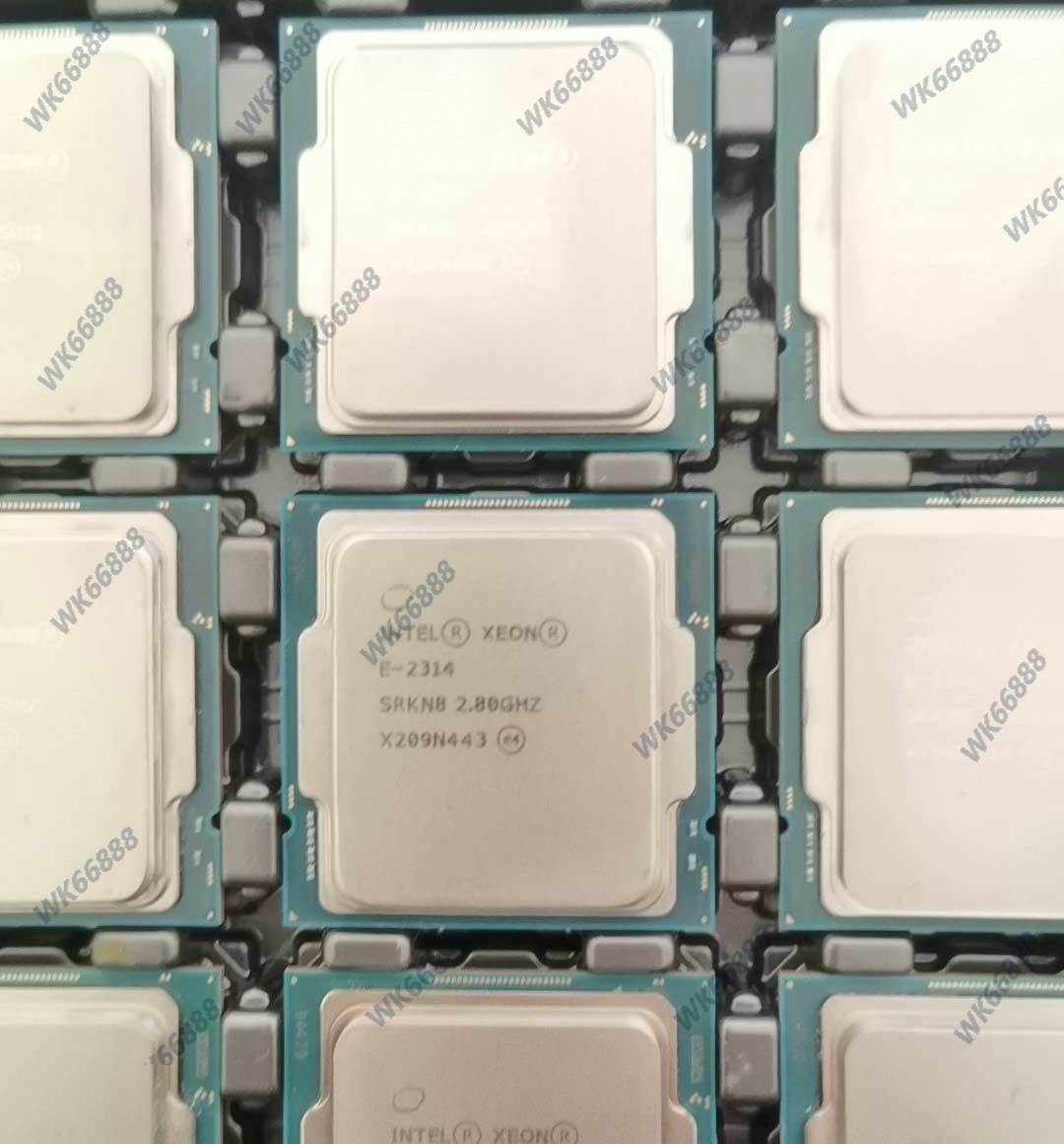 Intel Xeon E-2314 4-core 8MB 2.80-4.50 GHz 65W LGA-1200 server CPU processor