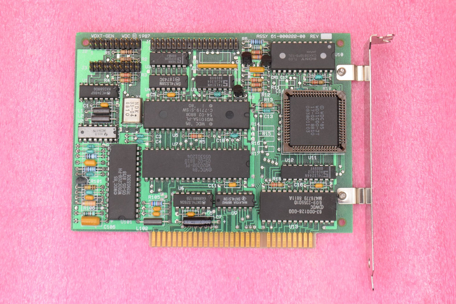 Western Digital WDXT-GEN MFM Hard Disk Drive Controller Card 8bit ISA – TESTED