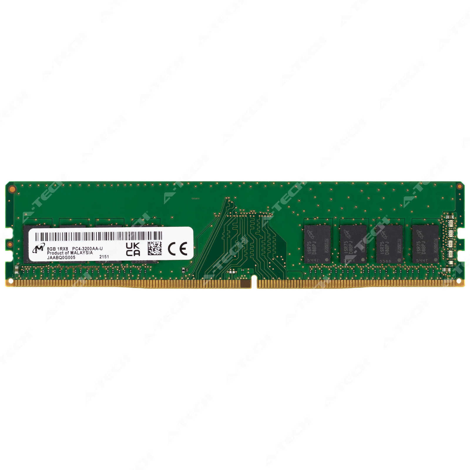 Micron 8GB DDR4 DIMM MTA8ATF1G64AZ-3G2J1 MTA8ATF1G64AZ-3G2R1 Desktop Memory RAM