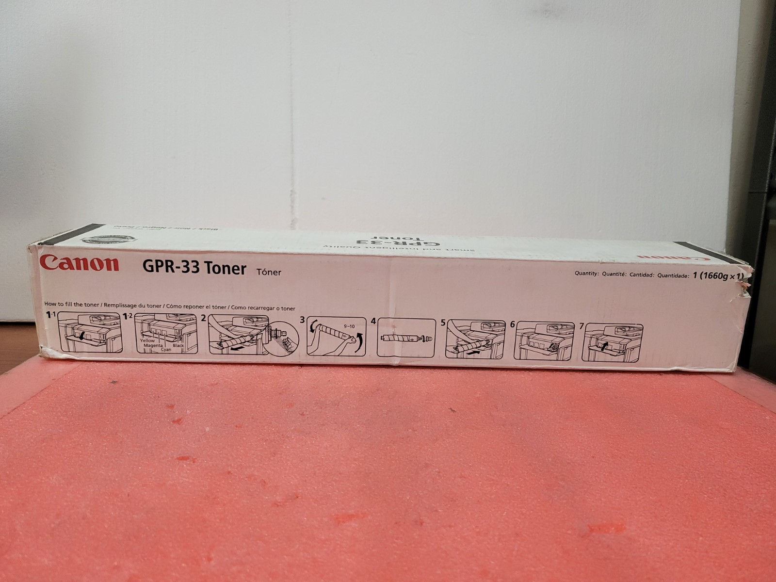 Genuine Canon GPR-33 Black Toner Cartridge OEM *NEW* | T202DS