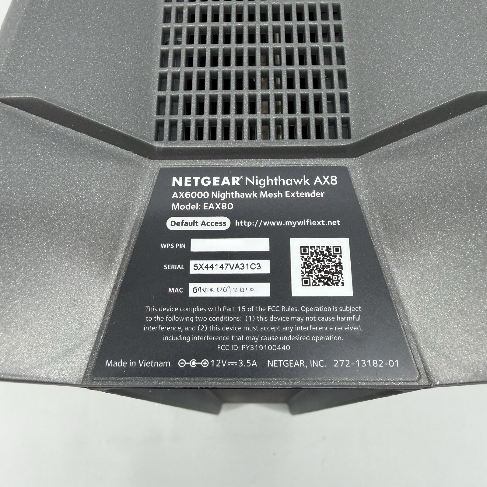 Netgear Nighthawk AX8 AX6000 WiFi 6 Mesh Extender EAX80 w/ Adapter – Tested