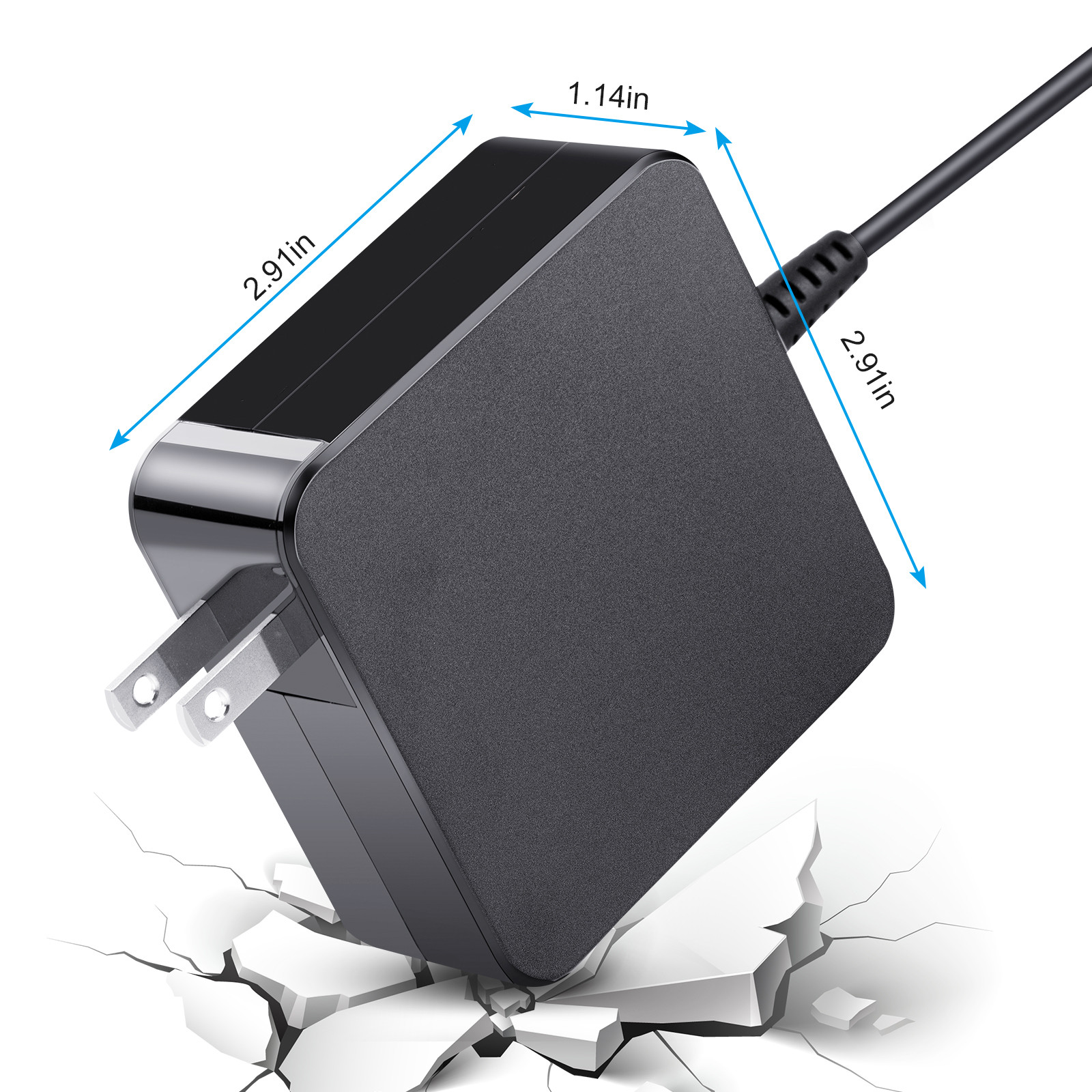 USB-C Type C Charger for Laptop Chromebook Tablet Phone 45w 65w Universal Charge