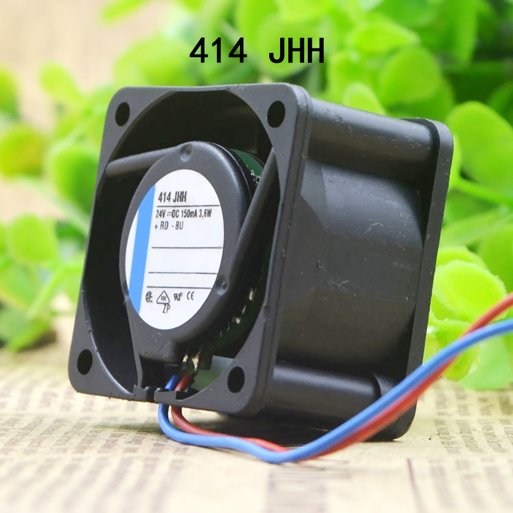 New in box Ebmpaps radiator 414JHH 24VDC 3.6W 0.21A 40*40*25mm Case Cooling Fan