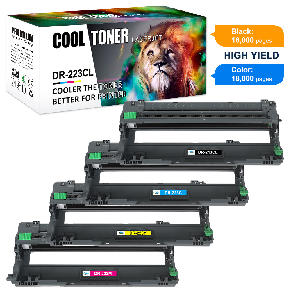 4x DR223 Drum Unit compatible for Brother HL-L3270CDW MFC-L3710CW MFC-L3750CDW