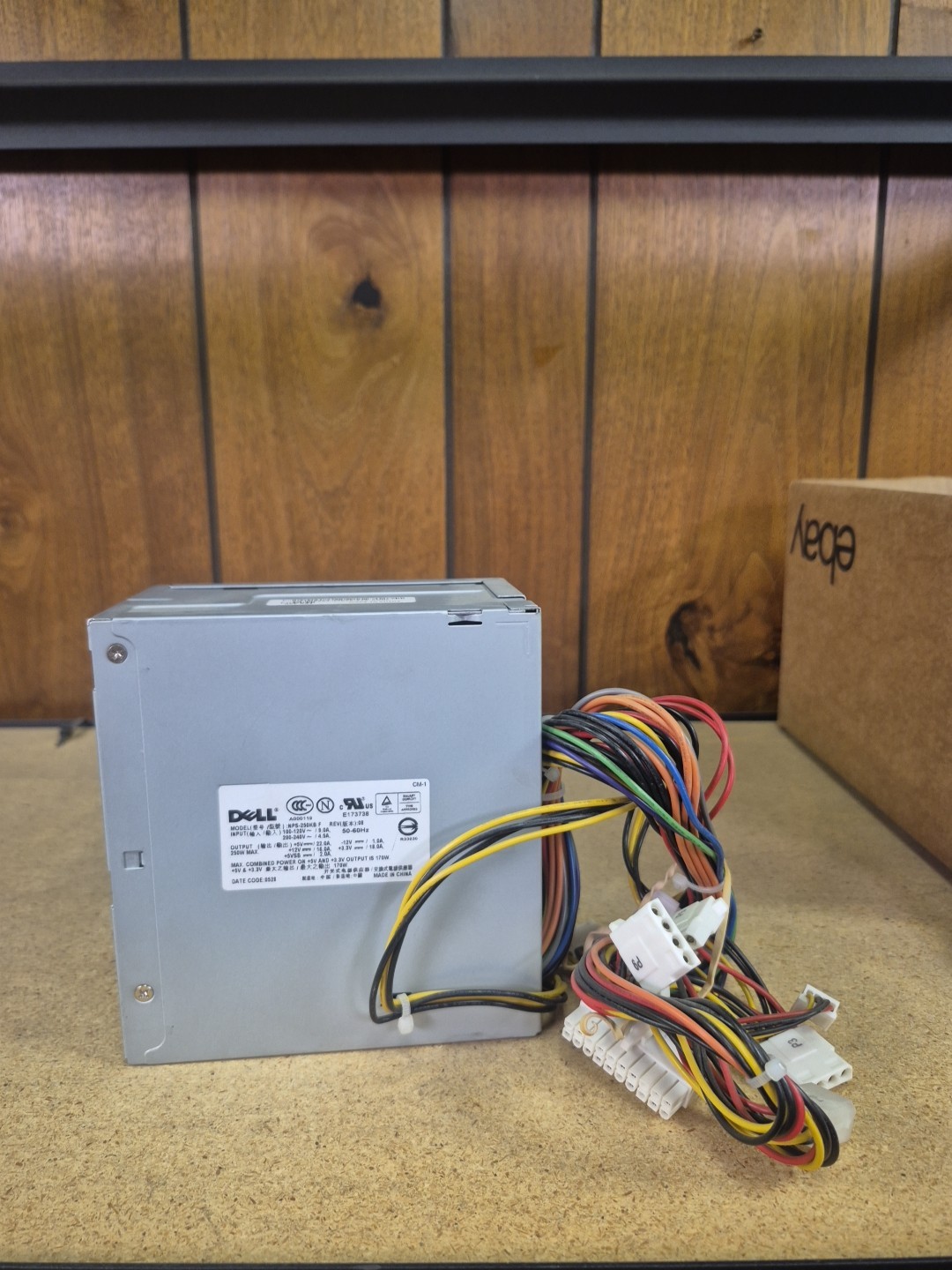 Dell NPS-250KB F 250W ATX Power Supply 0K2583 Rev 08