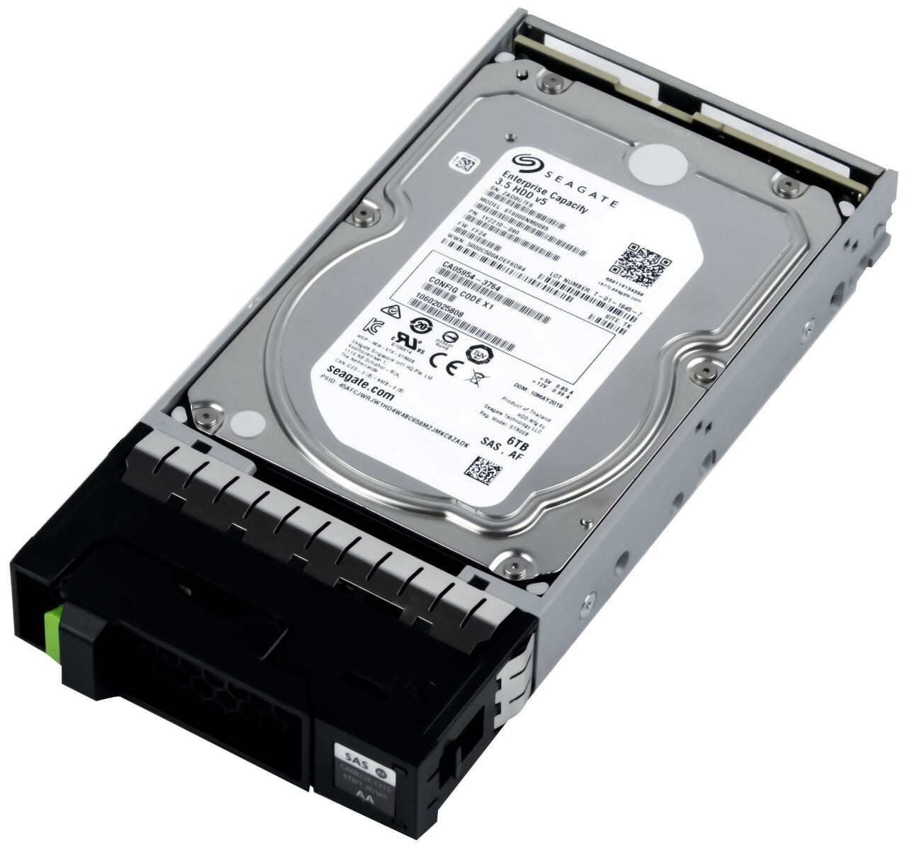 Hard Drive Fujitsu CA05954-3764 ST6000NM0095 6TB 7200RPM 256MB SAS-3 3.5″ Inch