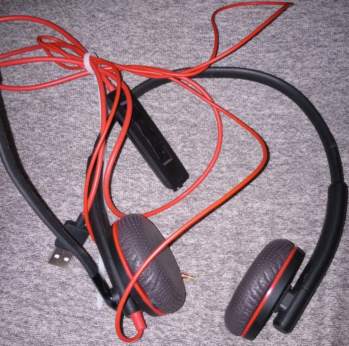 Plantronics C3200 USB Over-the-Ear Headset – Black
