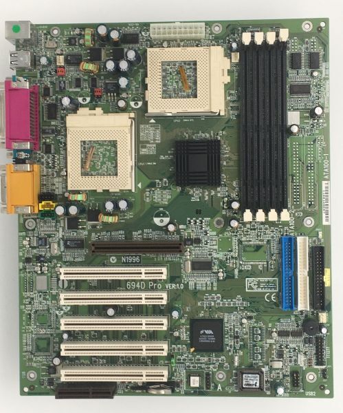 Mb, 694d pro ver.1.0 (ms-6321), audio, dual cpu