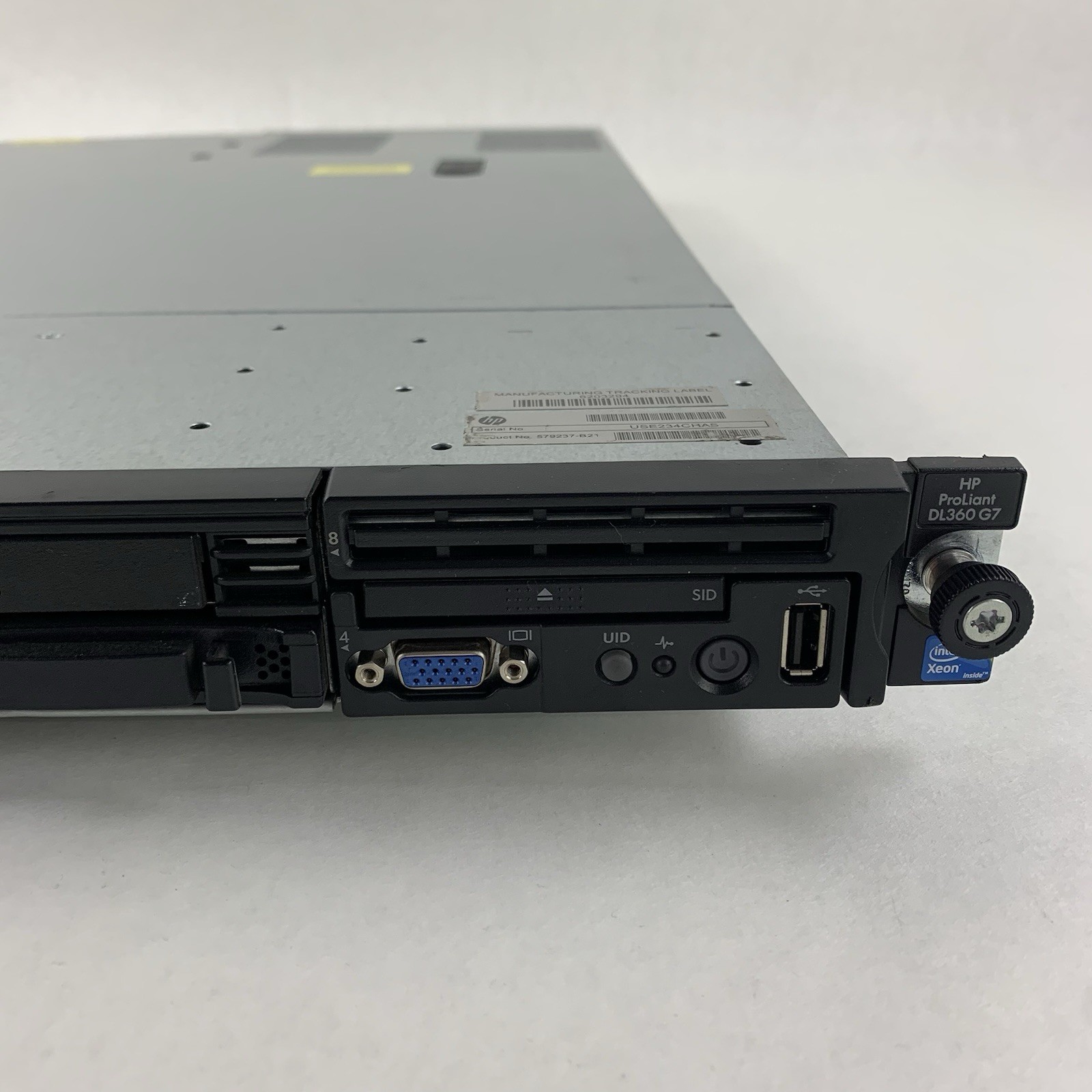 HP Proliant DL360 G7 Server Intel Xeon E5645 2.4 GHz 6 GB RAM No HDD No OS