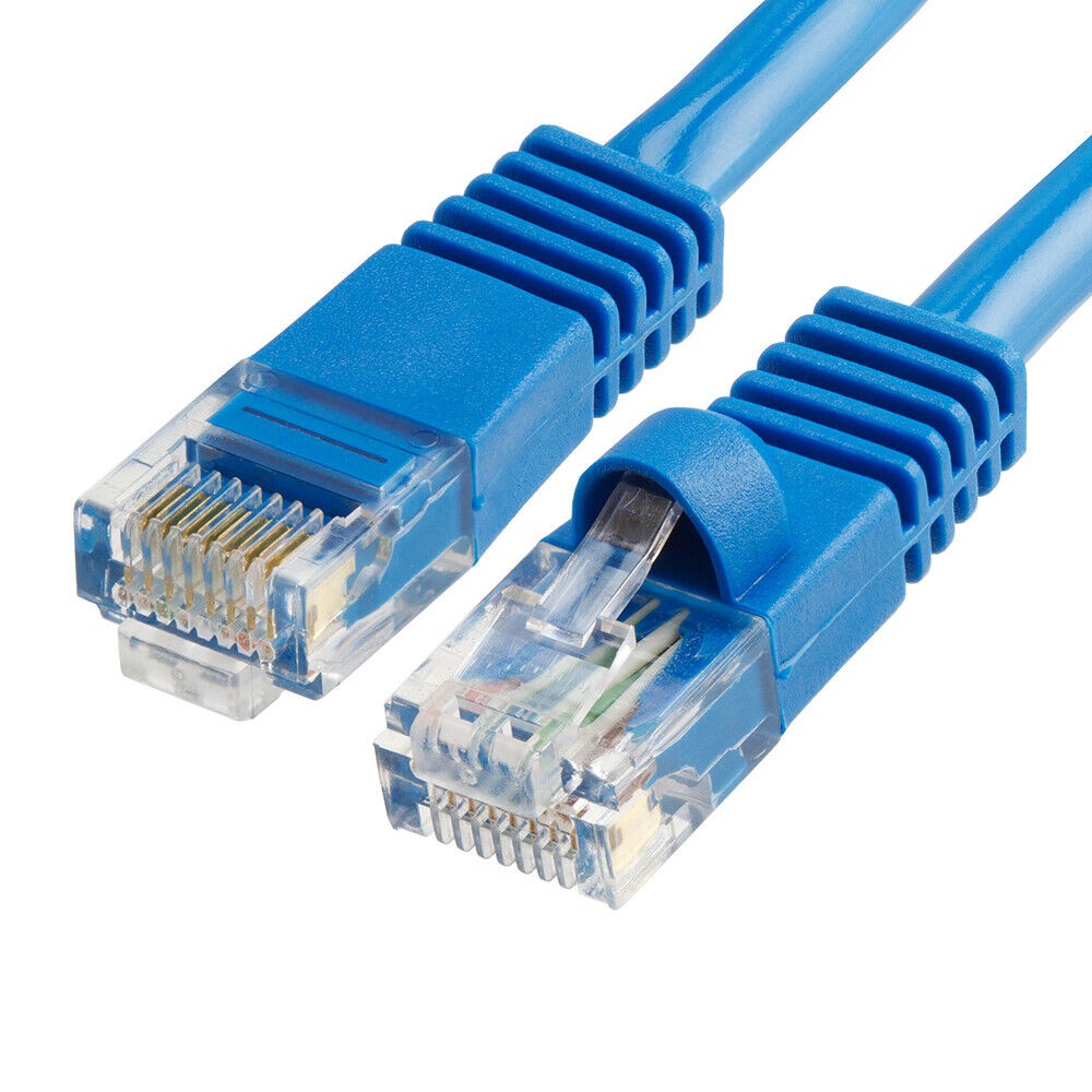 Blue CAT5e Cable RJ45 Cat5e Patch Cord Ethernet Network Internet Router Cable