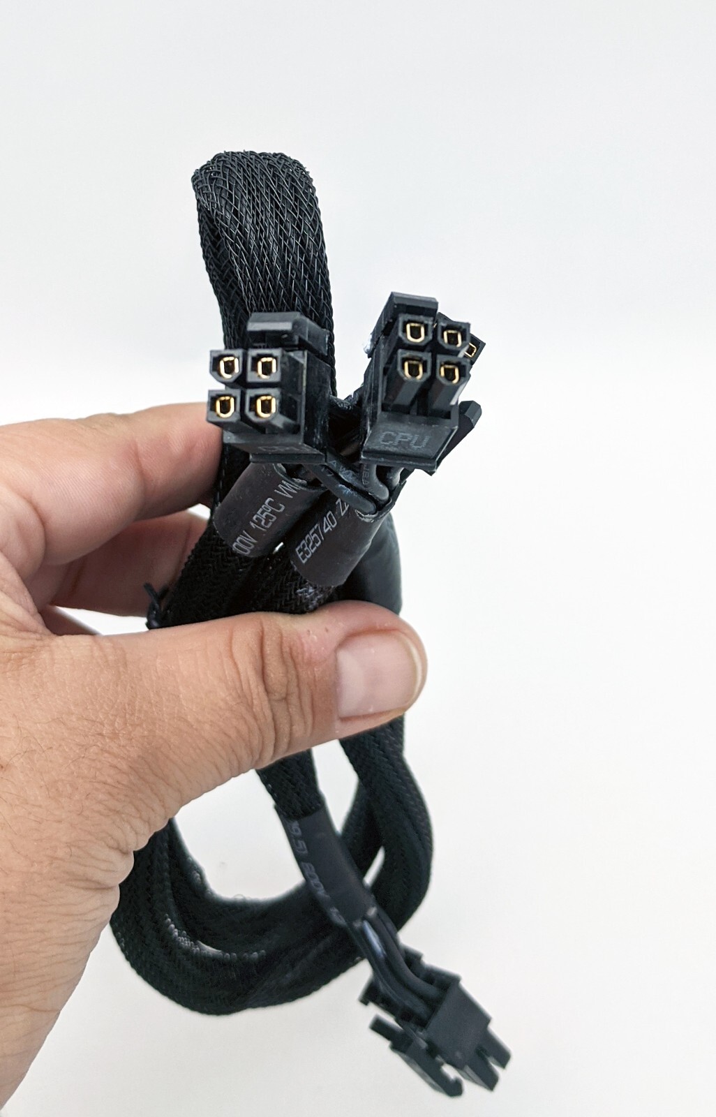 Fully Modular Sleeved 20+4pin,4+4pin CPU Cable Set for PowerSpec® PSX850GFM PSU