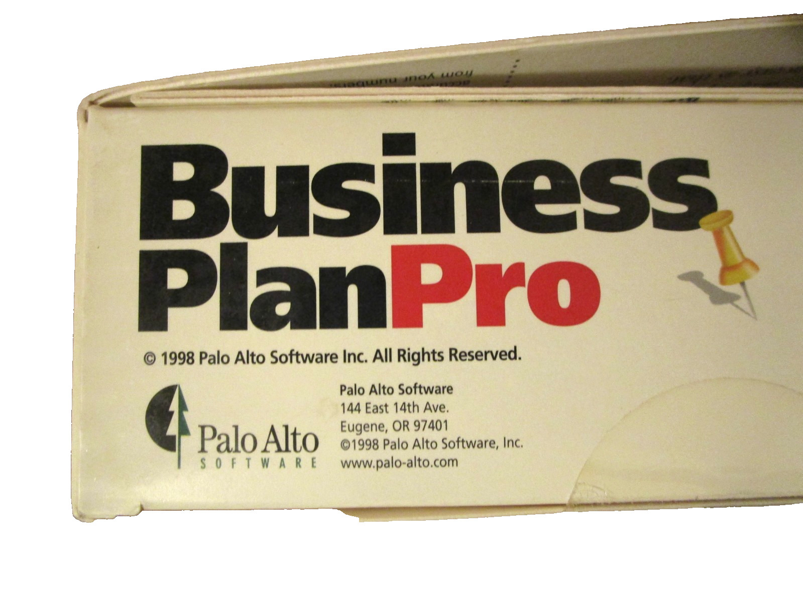 1998, Business Plan Pro v3, Complete w/ Original Box, Manuals and CD