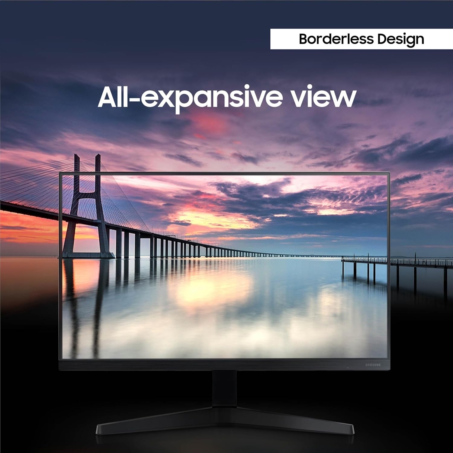 Samsung 27″ T35F Series FHD 1080P Computer Monitor, 75Hz, LF27T350FHNZA