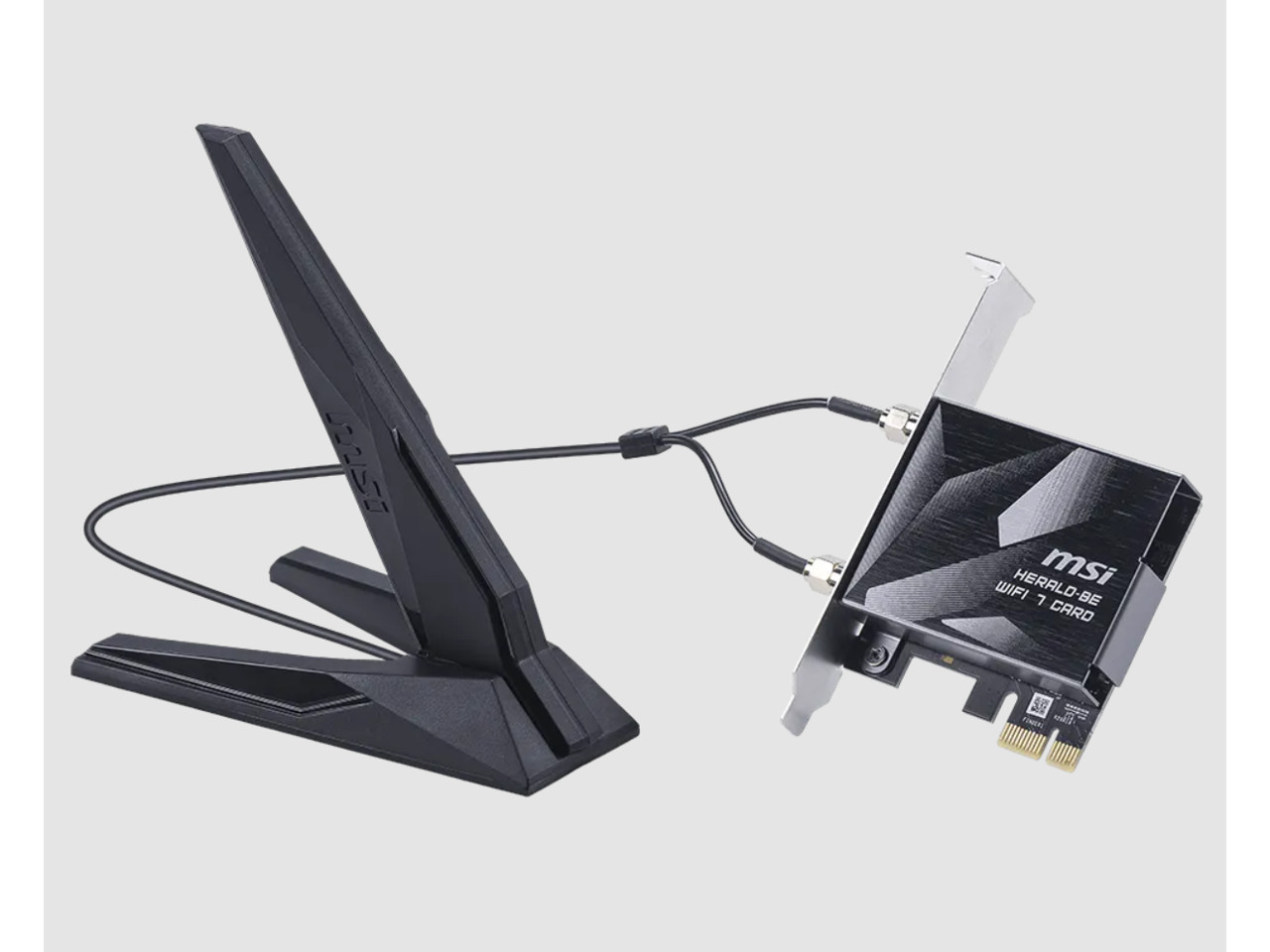 MSI Herald-BE WI-FI 7 MAX (Wi-Fi 7, 802.11BE, Bluetooth 5.4, PCIe, Multi-Link Op