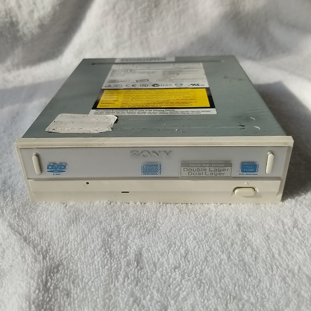 Sony DRU-800A Internal IDE DVD±RW Dual Layer CD Burner Drive Unit READ Descript.