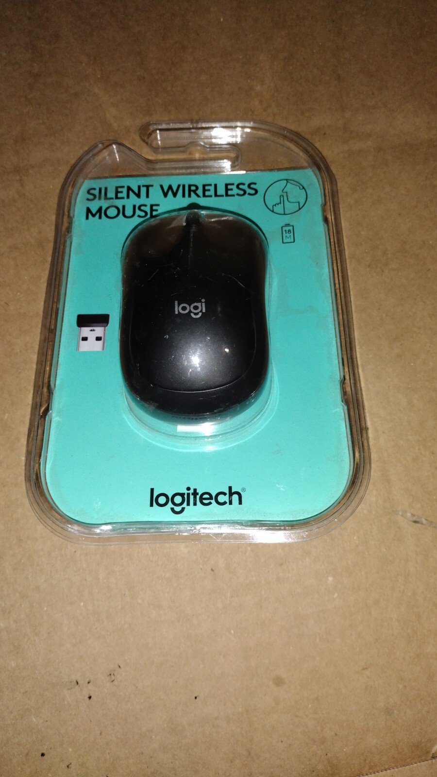 Logitech – M220 SILENT Wireless Optical Ambidextrous Mouse – Graphite new