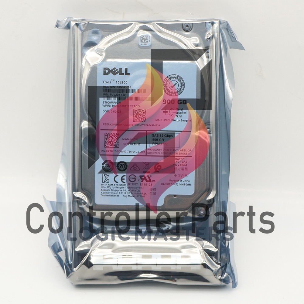 XTH17 Dell Seagate ST900MP0026 900GB 2.5 12Gbps 15K SAS HD R650 R740 0XTH17 R640