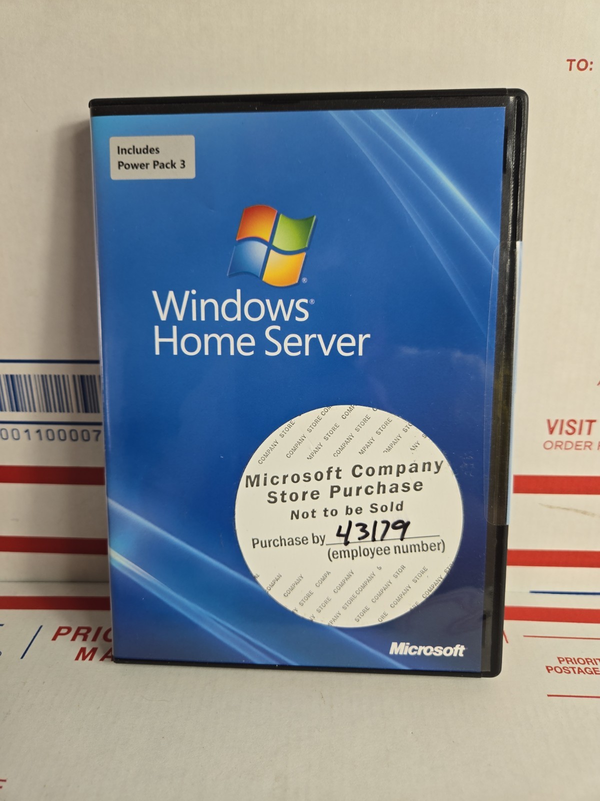 NEW-Windows Home Server 2009 OEM Software DVD with Product Key