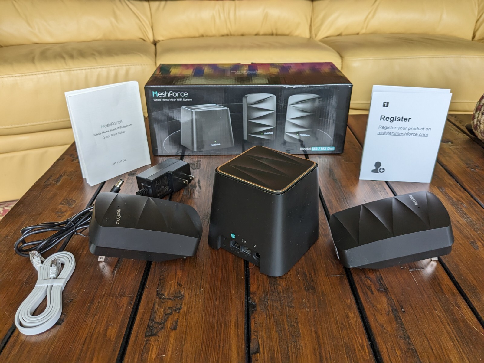 MeshForce M3 / M3 Dot Whole Home Mesh WiFi System Replacement Router