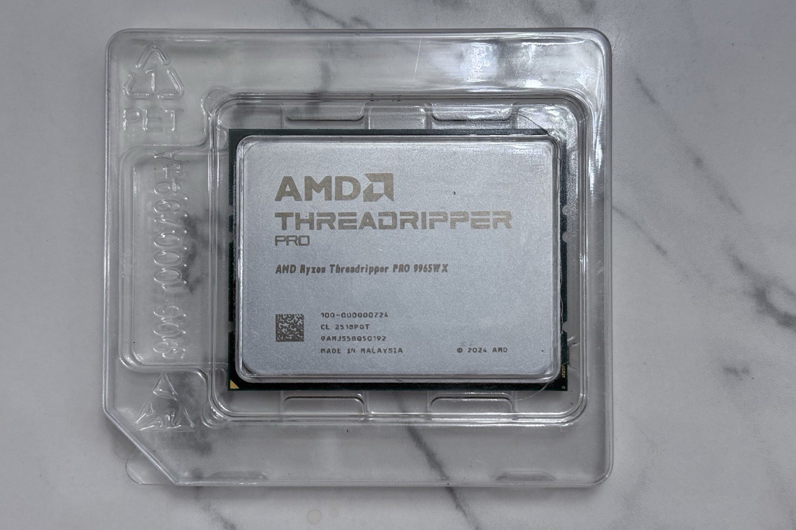 AMD Ryzen Threadripper PRO 9965WX 24 Core 48 Thread Socket sTR5 4.2GHz UNLOCKED