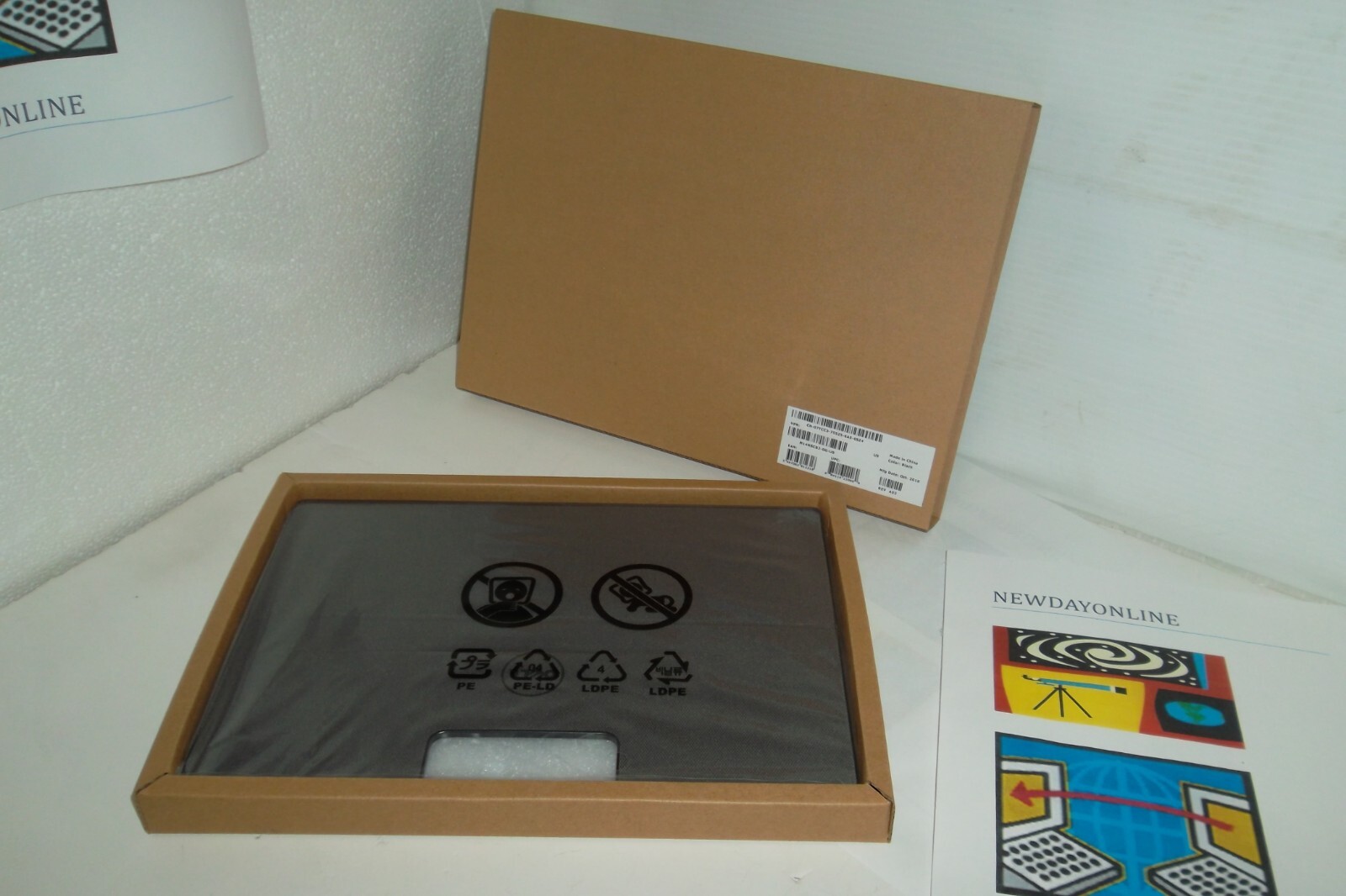 Dell 7TCC3 Keyboard Dock Folio Thin for Latitude 12 7275 XPS 12 9250 XD6CK NEW