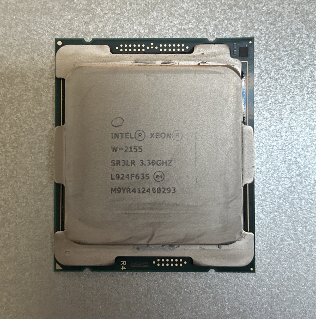 SR3LR Intel Xeon W-2155 10-Core 3.30GHz 13.75MB 140W LGA2066 Processor