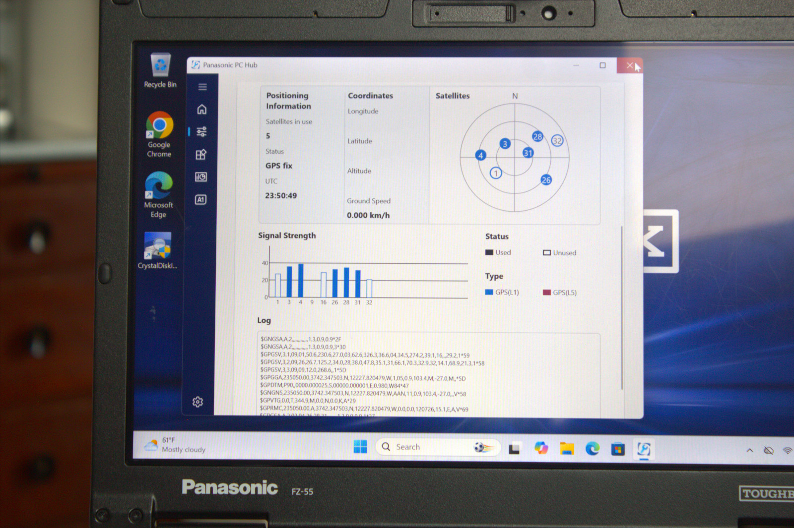 Panasonic Toughbook FZ-55 i7-8665U 512GB SSD 16GB RAM Touch 4G GPS New Battery