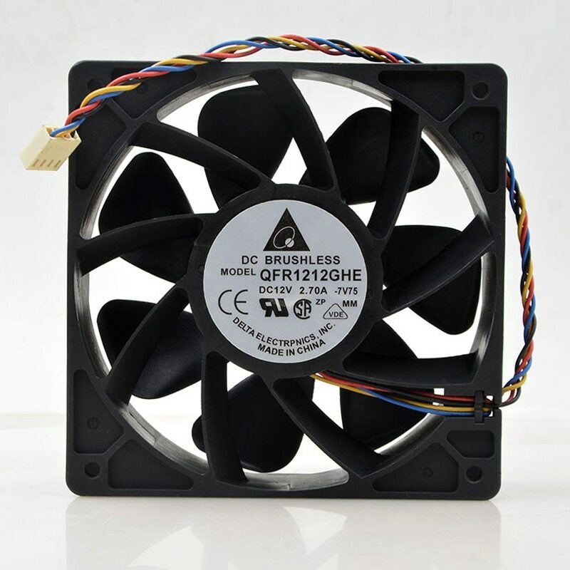Delta QFR1212GHE 12V 2.7A 12038 6000RPM cooling fan
