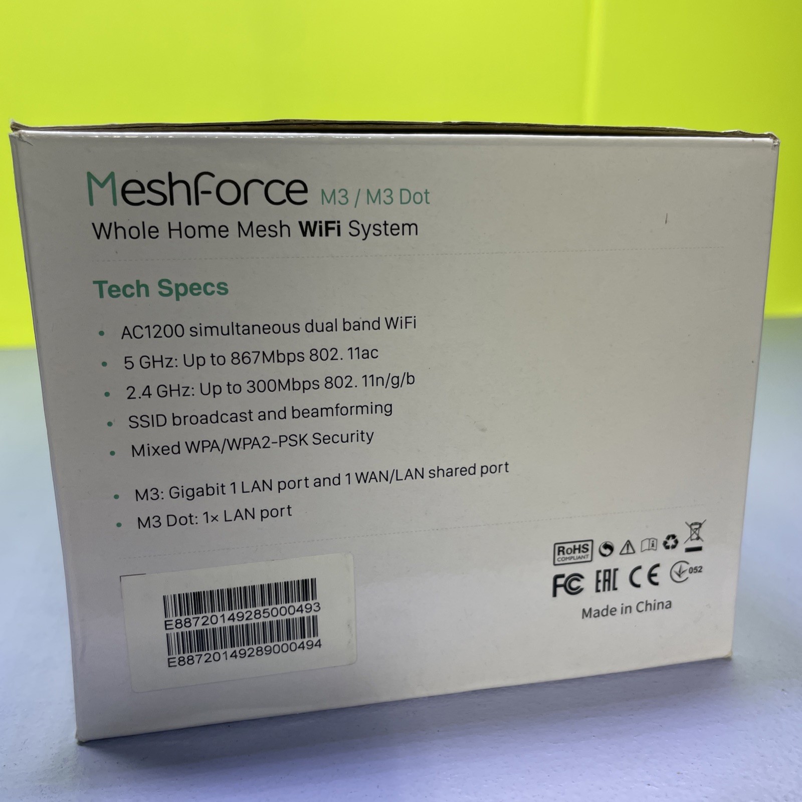 meshforce m3 dot
