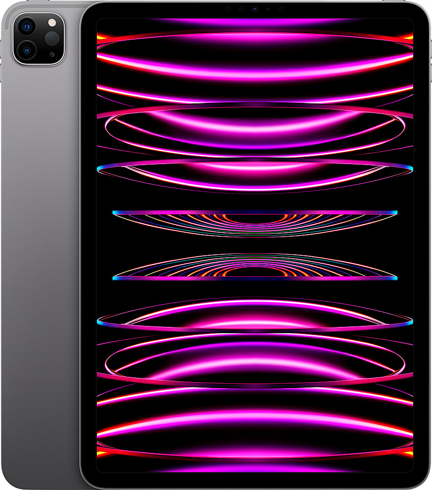 Apple – Geek Squad Certified Refurbished 12.9-Inch iPad Pro with Wi-Fi – 128G…