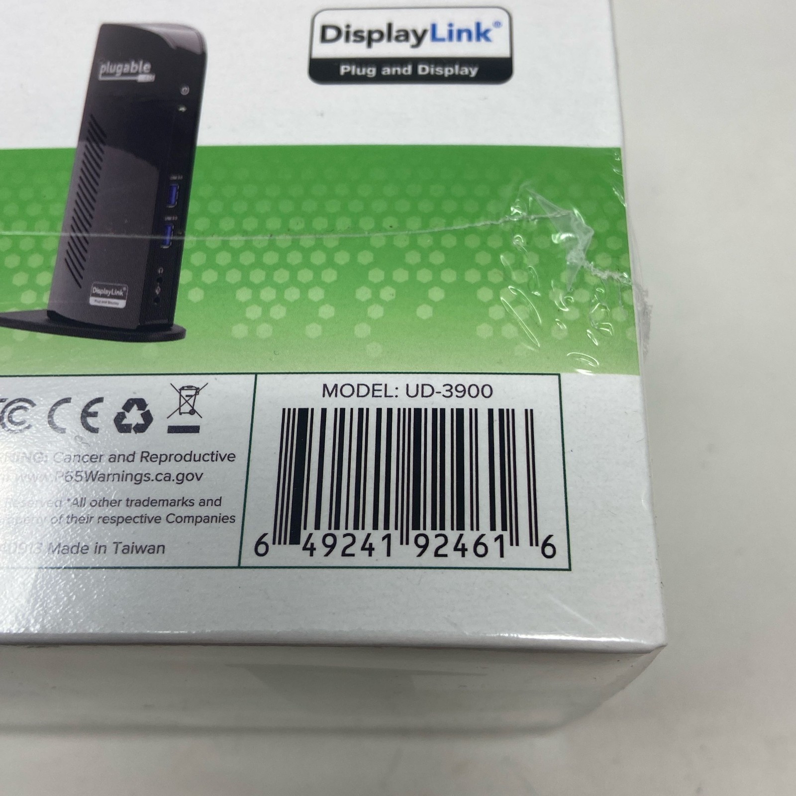 Plugable UD-3900 Dual HDMI USB 3.0/USB-C Docking Station – Black