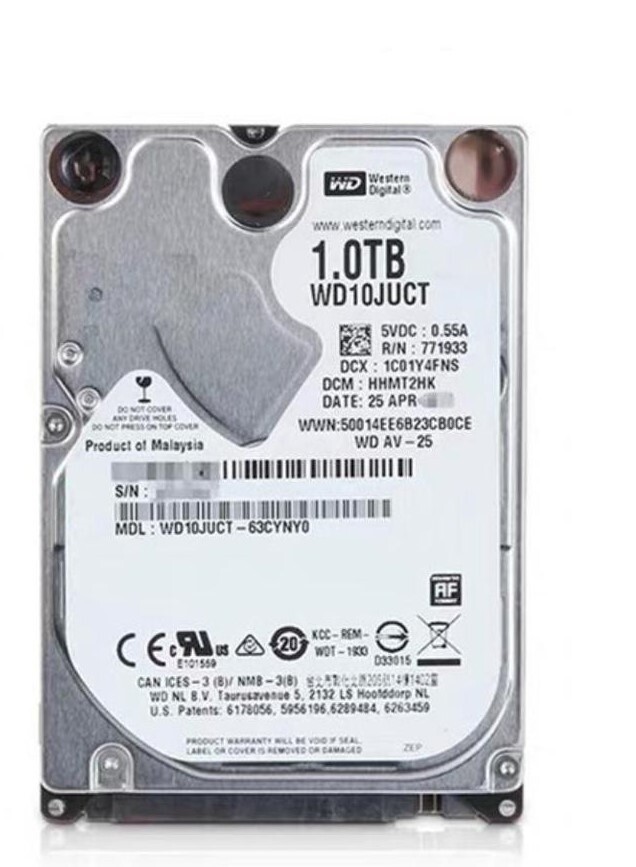 ✔️ Western Digital WD10JUCT 1TB 5400RPM 16MB Cache 9.5MM SATA 3Gb/s 2.5″ Hard Dr