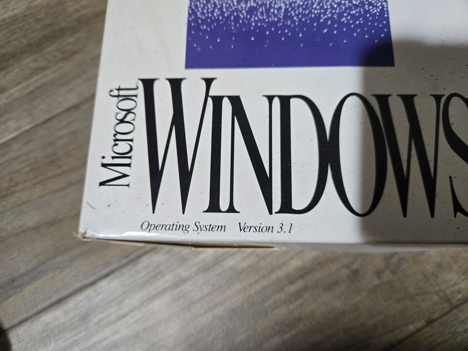 Microsoft Windows Version 3.1 1992 Spring Release 5.25″ Disks Big Box Manual