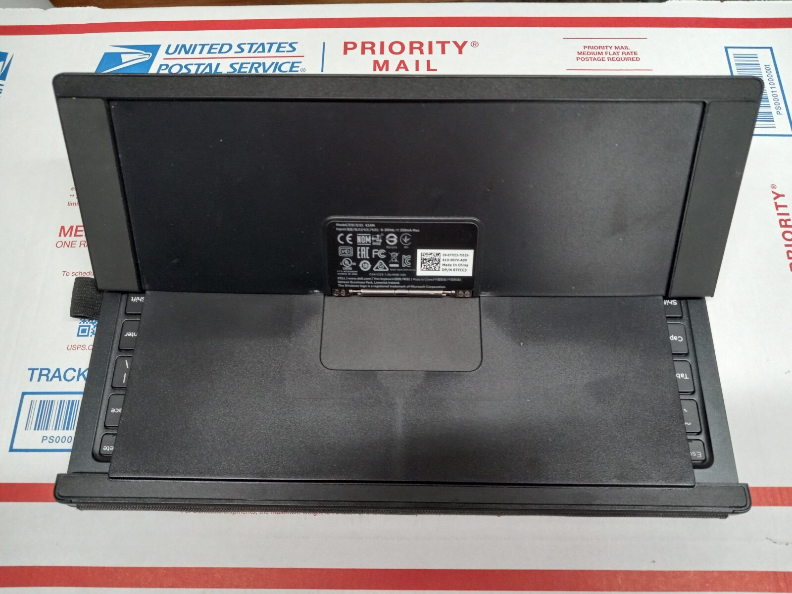 Dell Keyboard Dock Folio Thin for Latitude 12 7275 XPS 12 9250 K14M 7TCC3