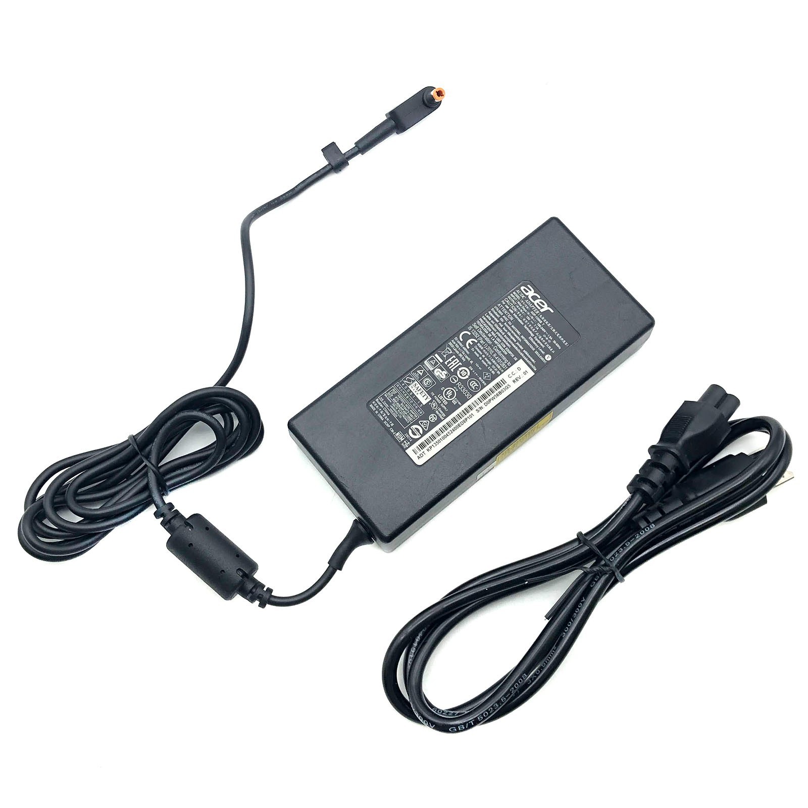 Genuine Acer 135W AC Power Adapter PA-1131-16 19V 7.1A ADP-135KB T Orange Conn