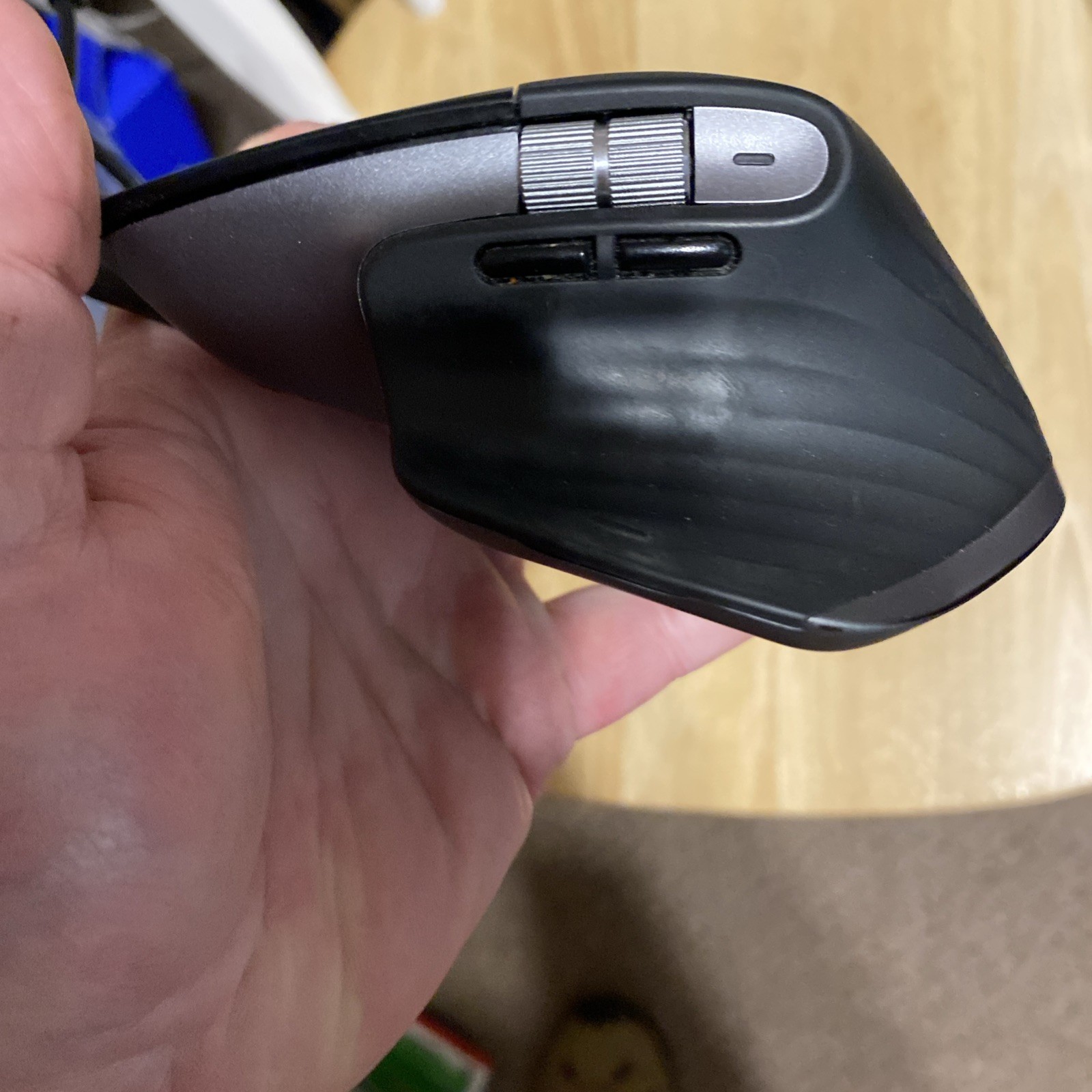 Logitech MX Master 3S Wireless Mouse – Graphite With Cable No Dongle