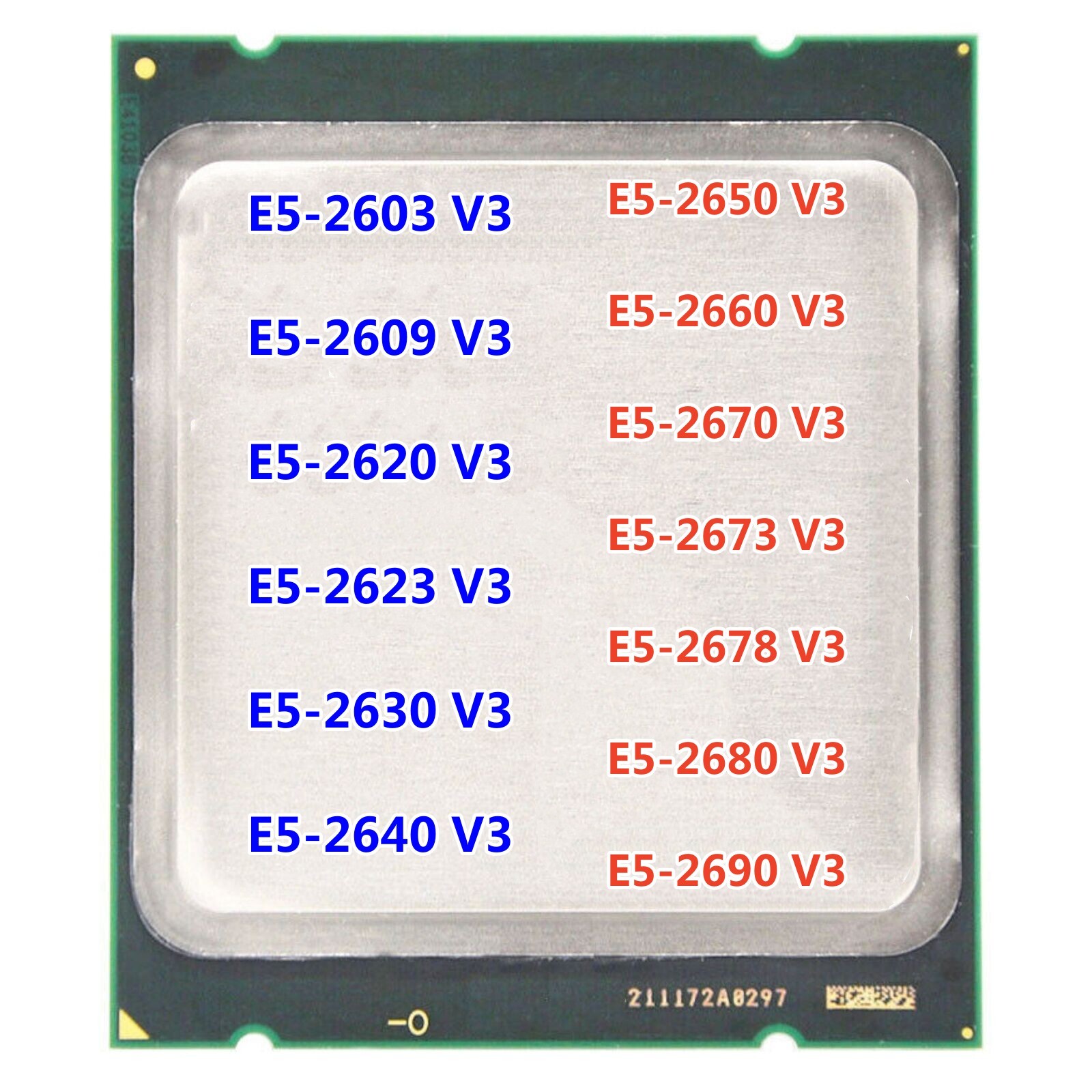Intel Xeon E5-2620 V3 E5-2630 V3 E5-2640 V3 E5-2650 V3 E5-2670 V3 E5-2680 V3 CPU