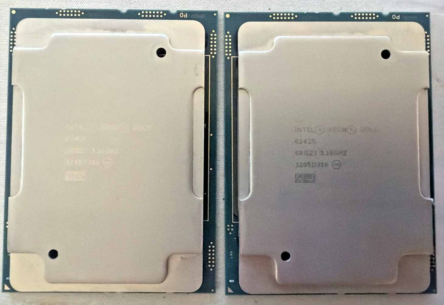 Matched Pair Intel Xeon Gold 6242R (4.1 GHz, 20 Core, Socket FCLGA3647)