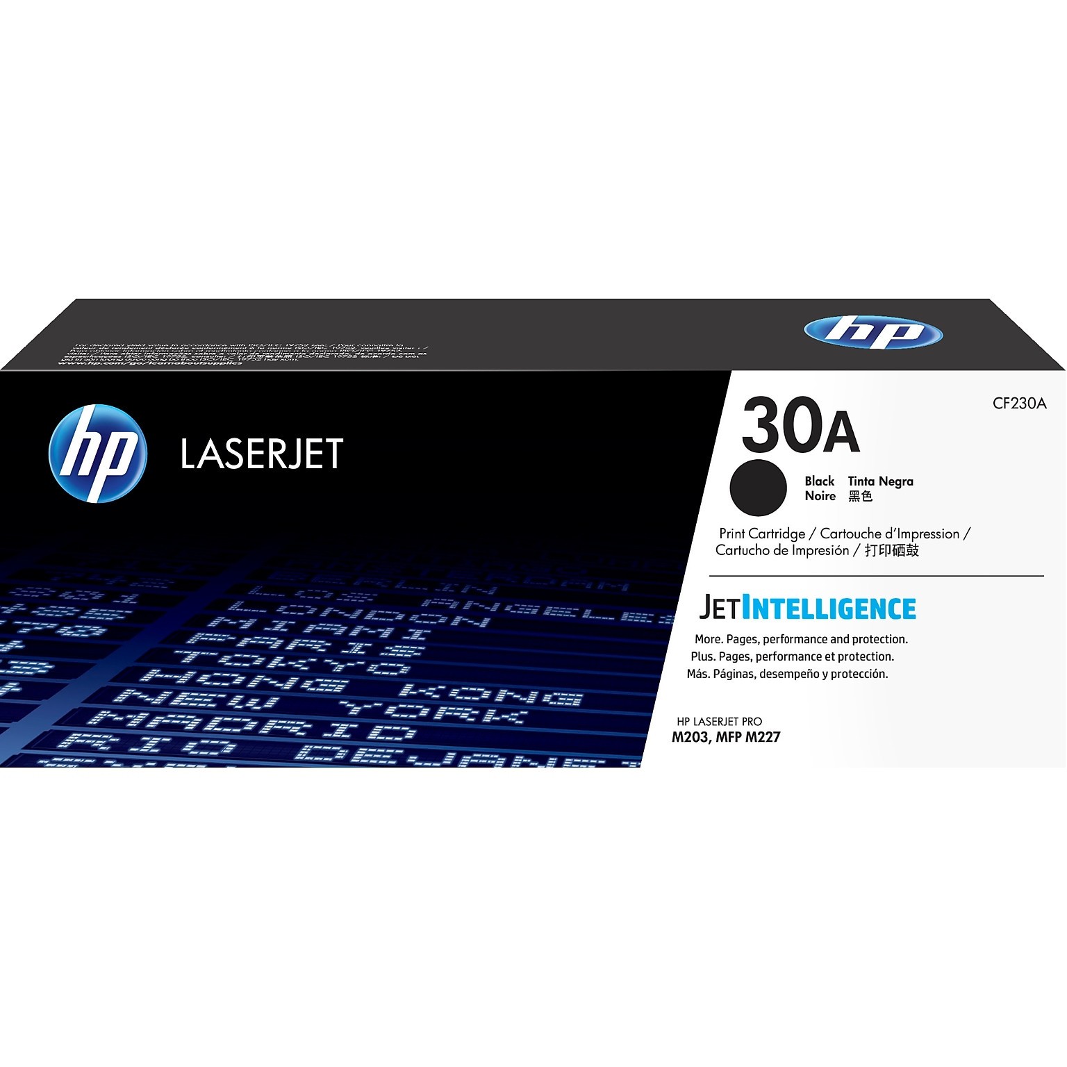 HP 30A CF230A Genuine Black Toner Cartridge – New
