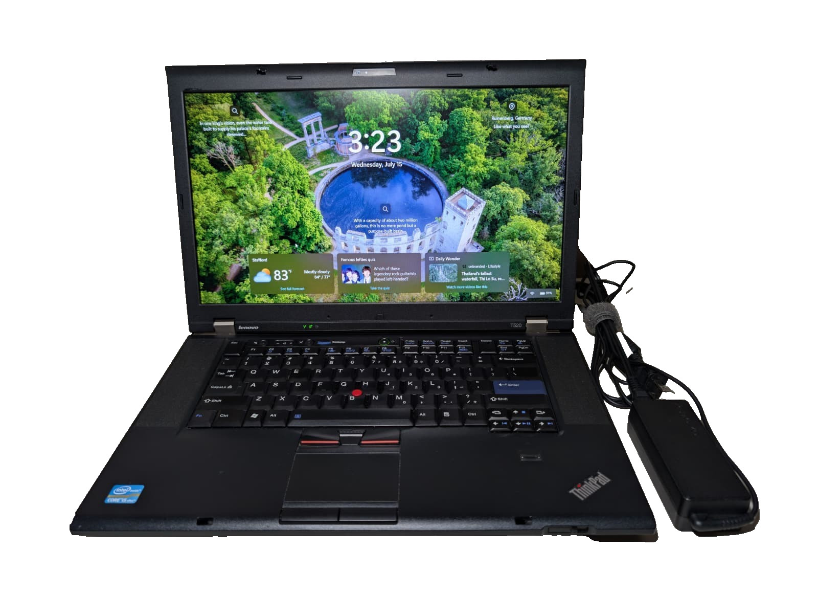 Lenovo ThinkPad T520 | i5 2nd Gen 16GB RAM 256GB SSD | HD+ Win 11 | NVIDIA NVS