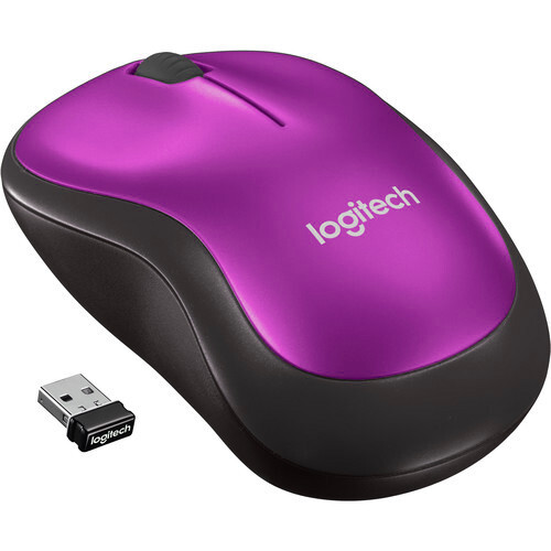 Brand New! Logitech M185 Wireless Mouse – Purple ~Ships in USA